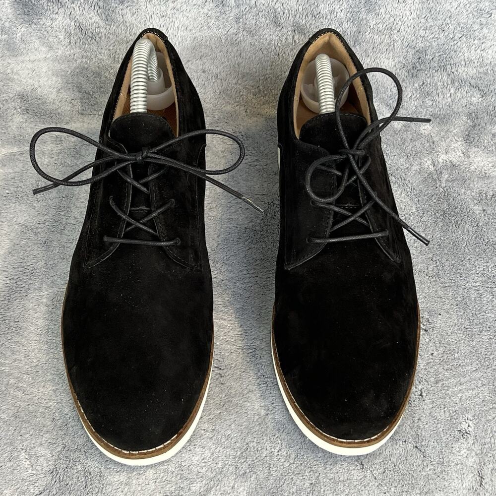 Softwalk Womens Willis Oxford Black lace up shoes Size 10.5 W